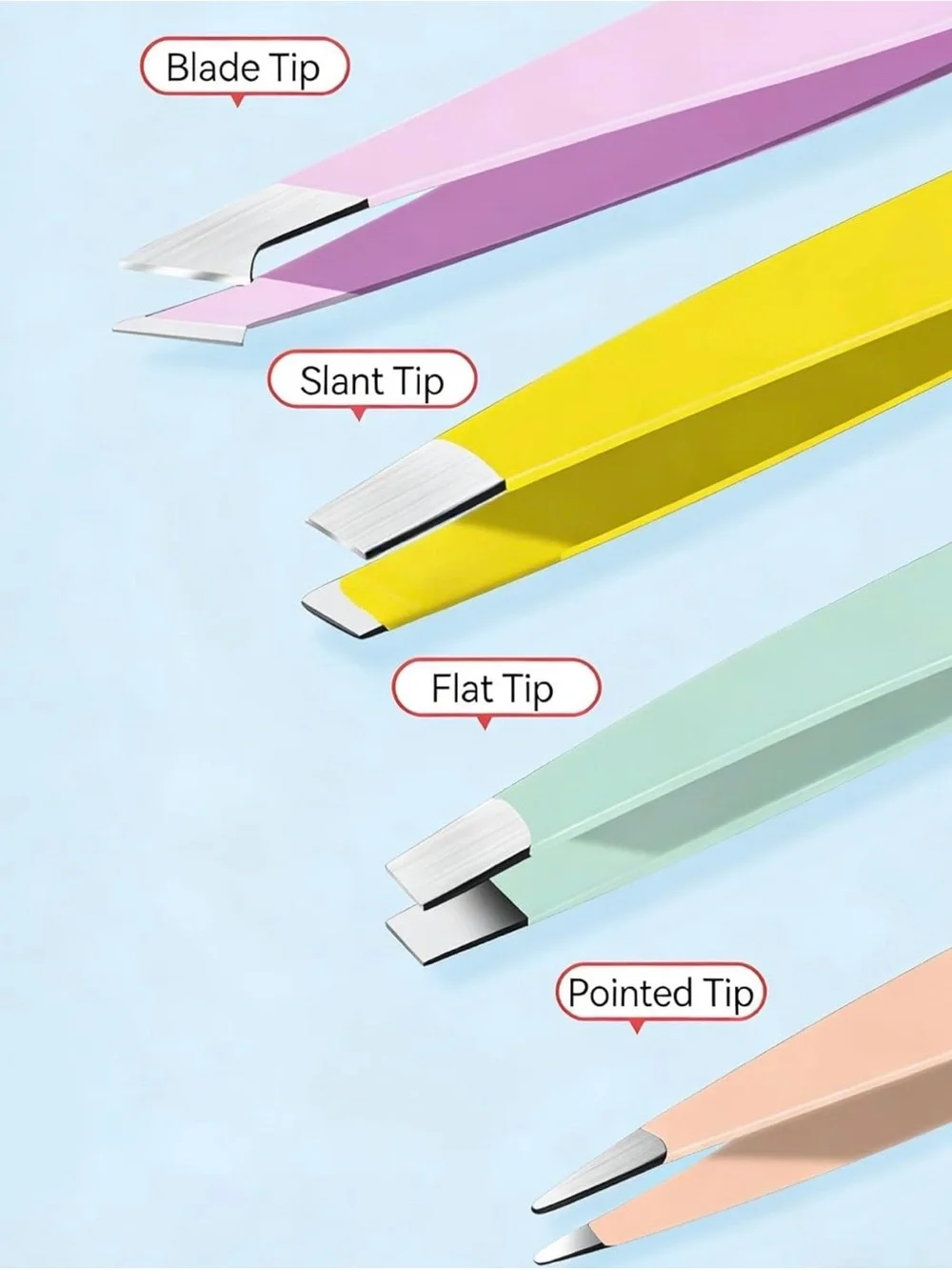 Colorful Highlighter Set in Cream Holder